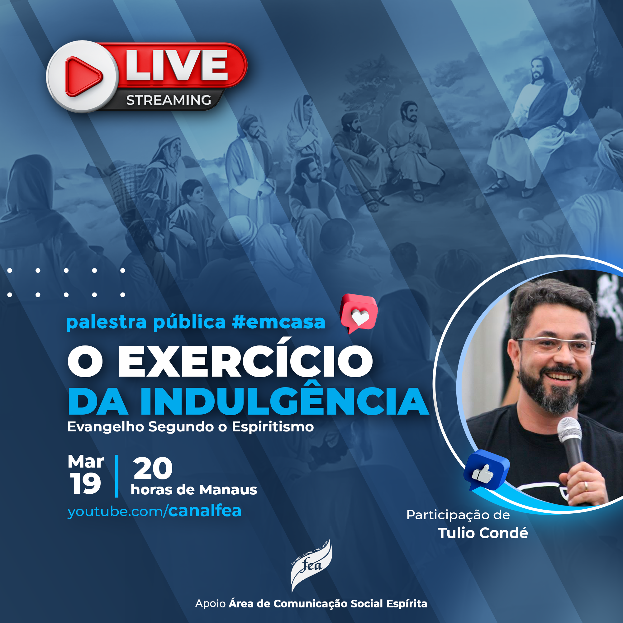 palestra em casa fea tulio conde
