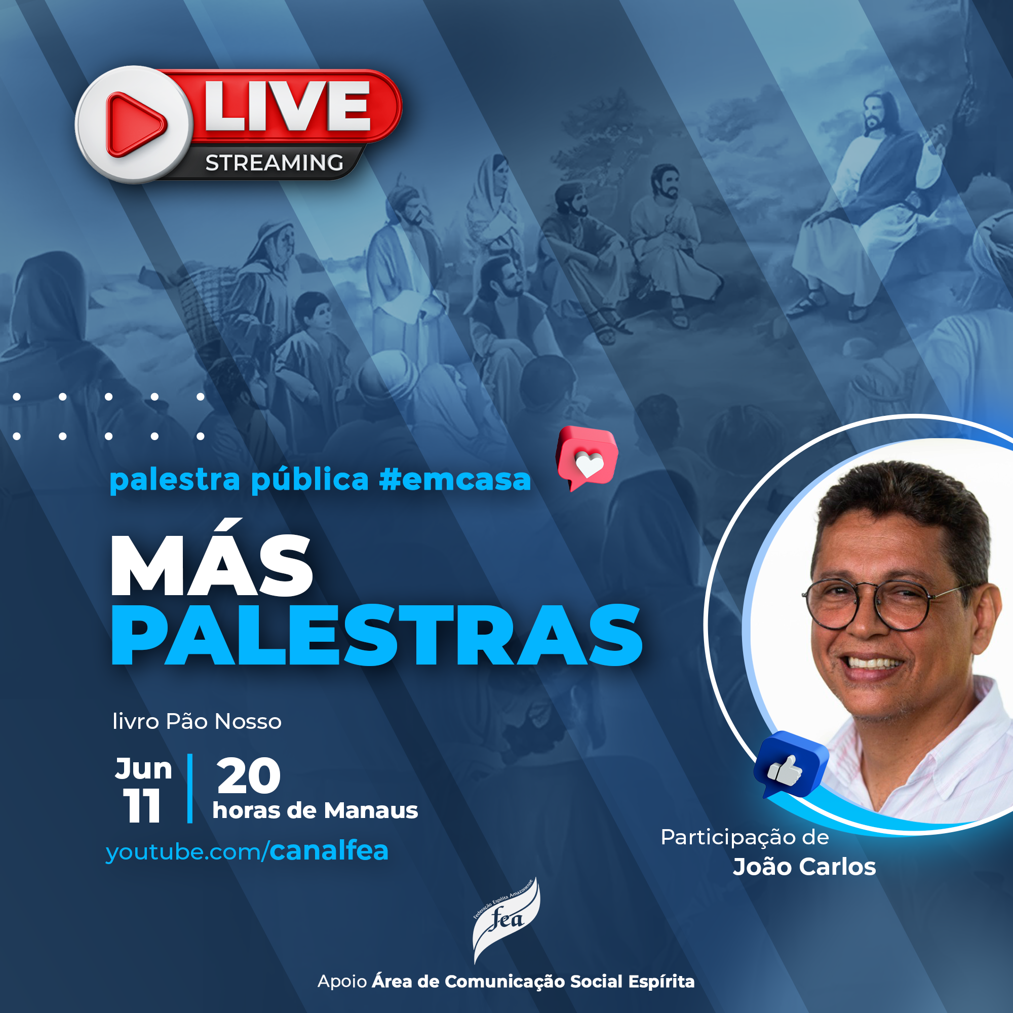 Más palestras | Palestra pública #EMCASA