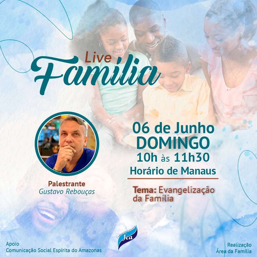 Live Área da Família | Evangelização da Família