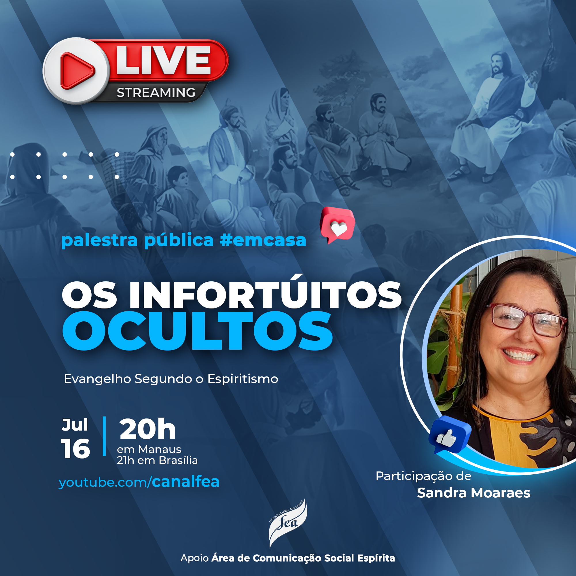 Os infortúnios ocultos| Palestra pública #EMCASA