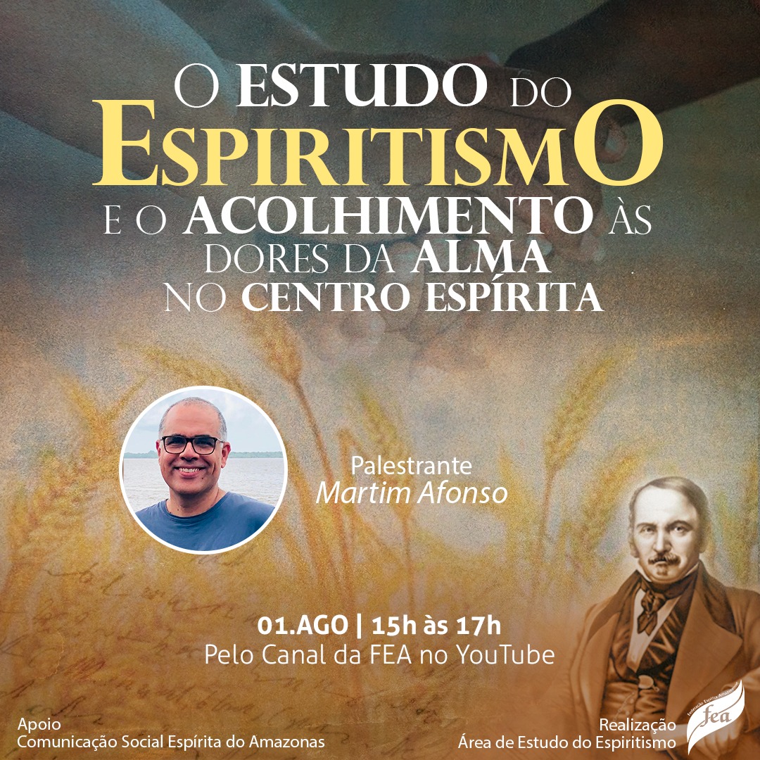 O estudo do espiritismo e o acolhimento as dores da alma no centro espírita