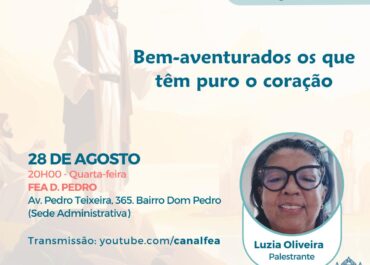 Bem-aventurados os que têm puro o coração | Palestra Pública #Em Casa 28/08/2024