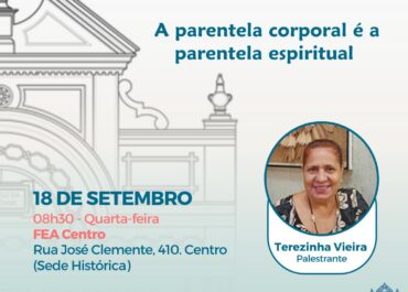 A parentela corporal e a parentela espiritual | Palestra FEA Centro 18/09/2024