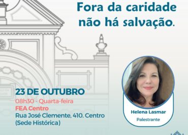 Fora da caridade não há salvação | Palestra FEA Centro 23/10/2024