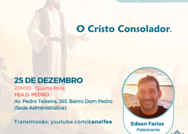 O Cristo Consolador | Palestra Pública #Em Casa 25/12/2024