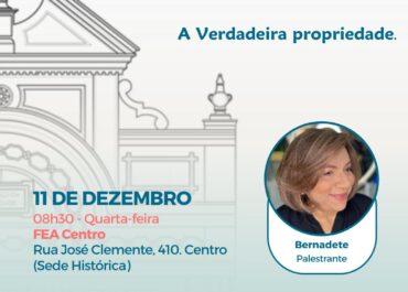 A verdadeira propriedade | Palestra FEA Centro 11/12/2024