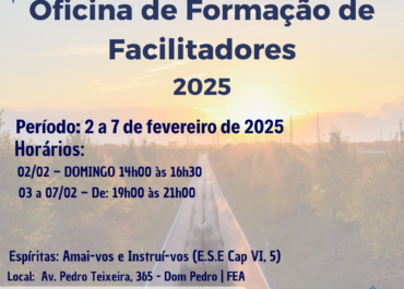 OFICINA DE FORMAÇÃO DE FACILITADORES – 2025