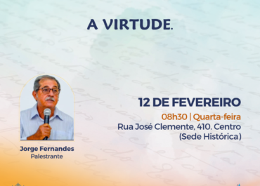 A virtude | Palestra FEA Centro 12/02/2025