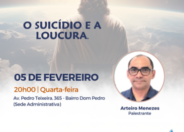 O suicídio e a loucura | Palestra Pública 05/02/2025