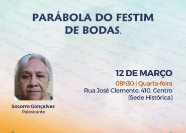 Parábola do Festim de Bodas | Palestra FEA Centro 12/03/2025