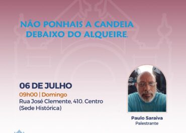 Não vades ter com os gentios | Palestra FEA Centro 06/07/2025