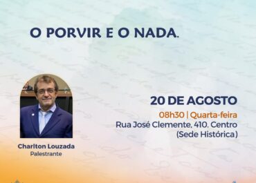 O porvir e o nada | Palestra FEA Centro 20/08/2025