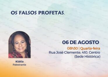 Os falsos profetas | Palestra FEA Centro 06/08/2025