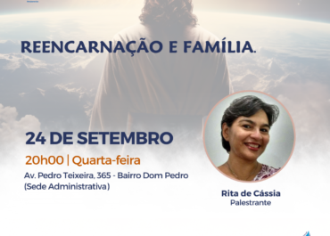Reencarnação e família | Palestra Pública 24/09/2025