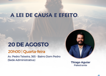A Lei de Causa e Efeito | Palestra Pública 20/08/2025