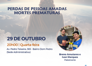 Perda de pessoas amadas. Mortes prematuras. | Palestra Pública 29/10/2025