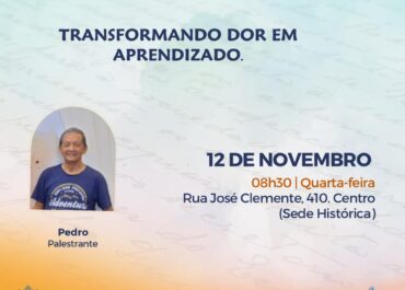 Transformando dor em aprendizado | Palestra FEA Centro 12/11/2025