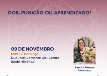 Dor: Punição ou aprendizado? | Palestra FEA Centro 09/11/2025