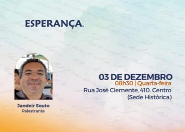 Esperança | Palestra FEA Centro 03/12/2025