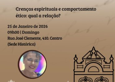 Crenças espirituais e comportamento ético: qual a relação?  | Palestra FEA Centro 25/01/2026
