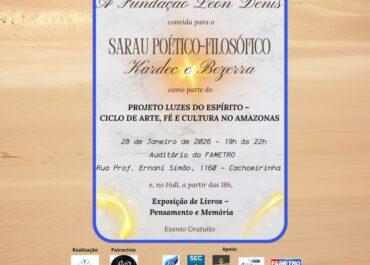 Sarau Poético-Filosófico Kardec e Bezerra