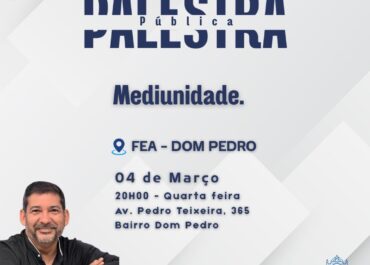 Mediunidade | Palestra Pública 04/03/2026