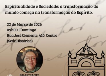 Espiritualidade e Sociedade: a transformação do mundo começa na transformação do Espírito | Palestra FEA Centro 22/03/2026