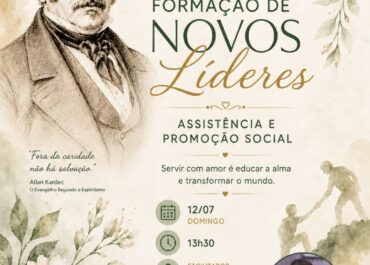 Formação “Novos Líderes – Assistência e Promoção Social” | 12/07/2026 – FEA  (Dom Pedro).