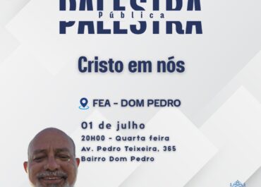 Cristo em nós | Palestra FEA Centro 01/07/2026