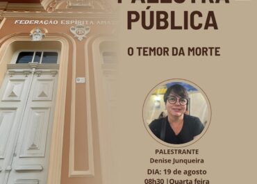 O temor da morte | Palestra FEA Centro 19/08/2026
