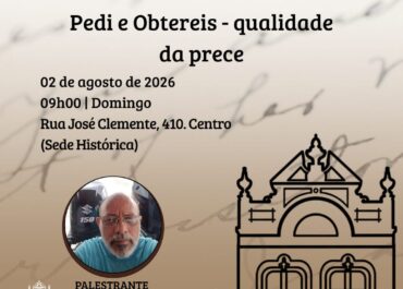 Pedi e Obtereis – Qualidade da Prece| Palestra FEA Centro 02/08/2026