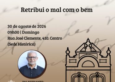 Retribui o mal com o bem | Palestra FEA Centro 30/08/2026