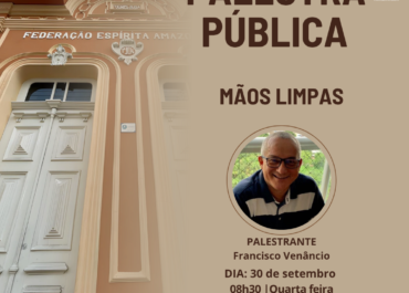 Mãos limpas | Palestra na FEA Centro – 30/09/2026