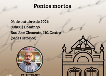 Pontos mortos | Palestra na FEA Centro – 04/10/2026 – Domingo.