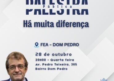 Há muita diferença | Palestra na FEA Dom Pedro – 28/10/2026